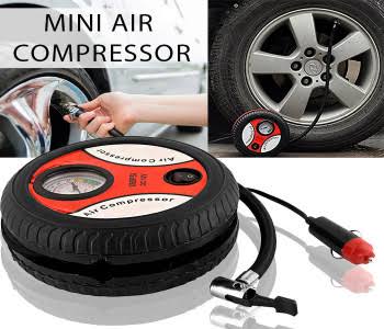 Mini Air Compressor 12V Automotive Durable Vehicle Tire Inflator Pump Car  Part 